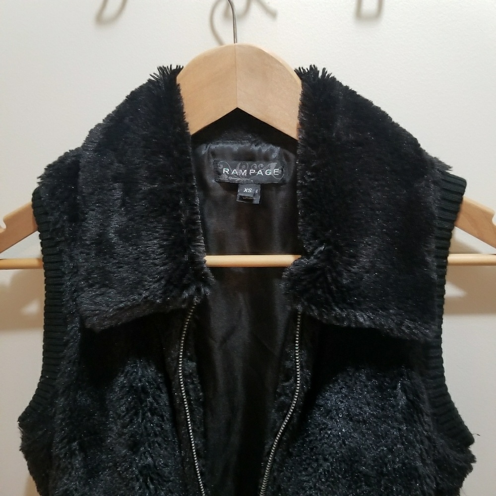 Rampage Faux Fur Vest